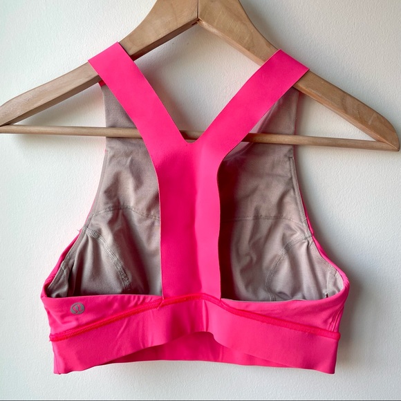 Lululemon Fast & Free Bra (Nulux) Color Razzle - Picture 6 of 8